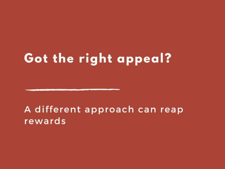 The Right Appeal